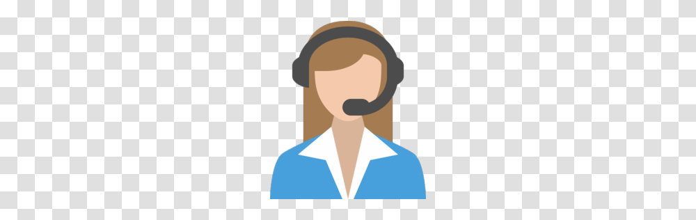 Receptionist Icon Myiconfinder, Face, Female Transparent Png