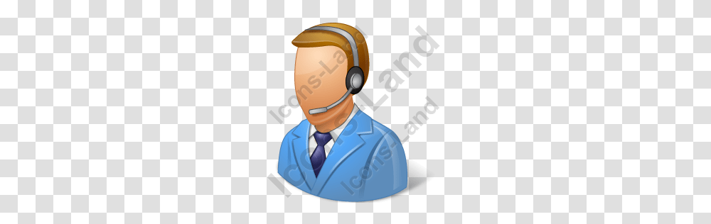 Receptionist Male Icon Pngico Icons, Electronics, Helmet, Apparel Transparent Png
