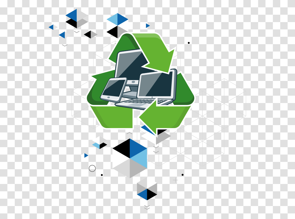 Reciclagem Do Lixo Eletronico, Recycling Symbol, Diagram Transparent Png