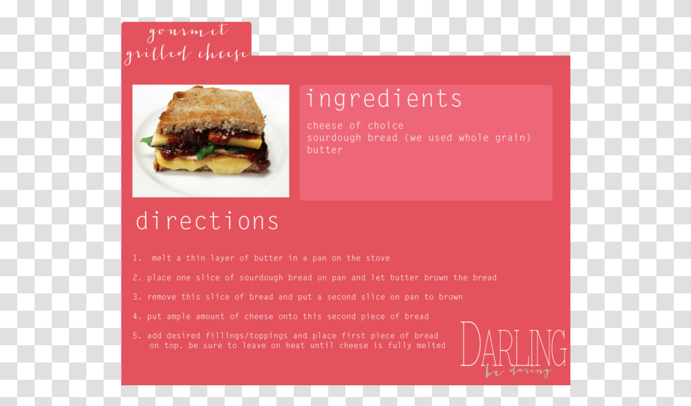 Recipe Card, Burger, Food, Advertisement, Poster Transparent Png