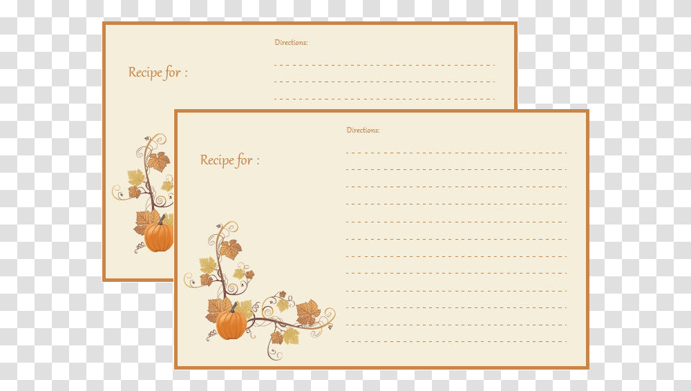Recipe Card, Page, Document, Paper Transparent Png