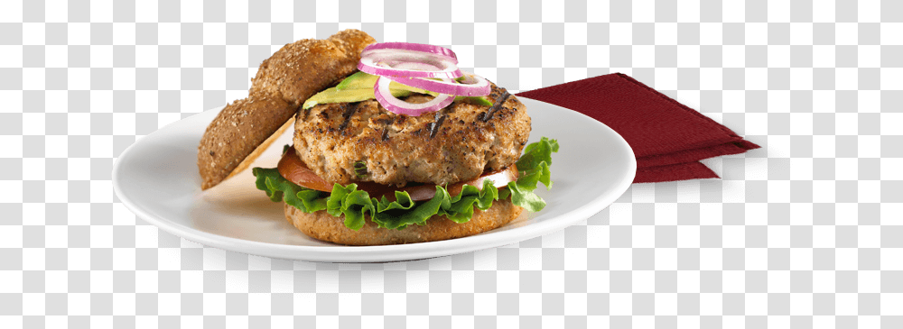 Recipe Turkey Burger Red Onion, Food, Sandwich, Plant, Meal Transparent Png