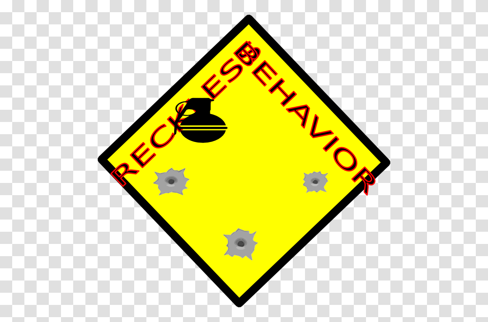 Reckless Behavior Clip Art, Sign, Triangle, Road Sign Transparent Png