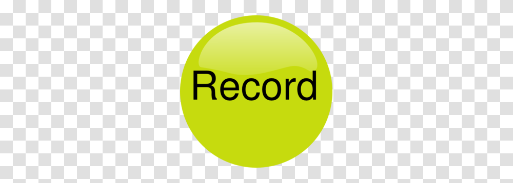 Record Audio Upressed Clip Art, Tennis Ball, Logo, Label Transparent Png
