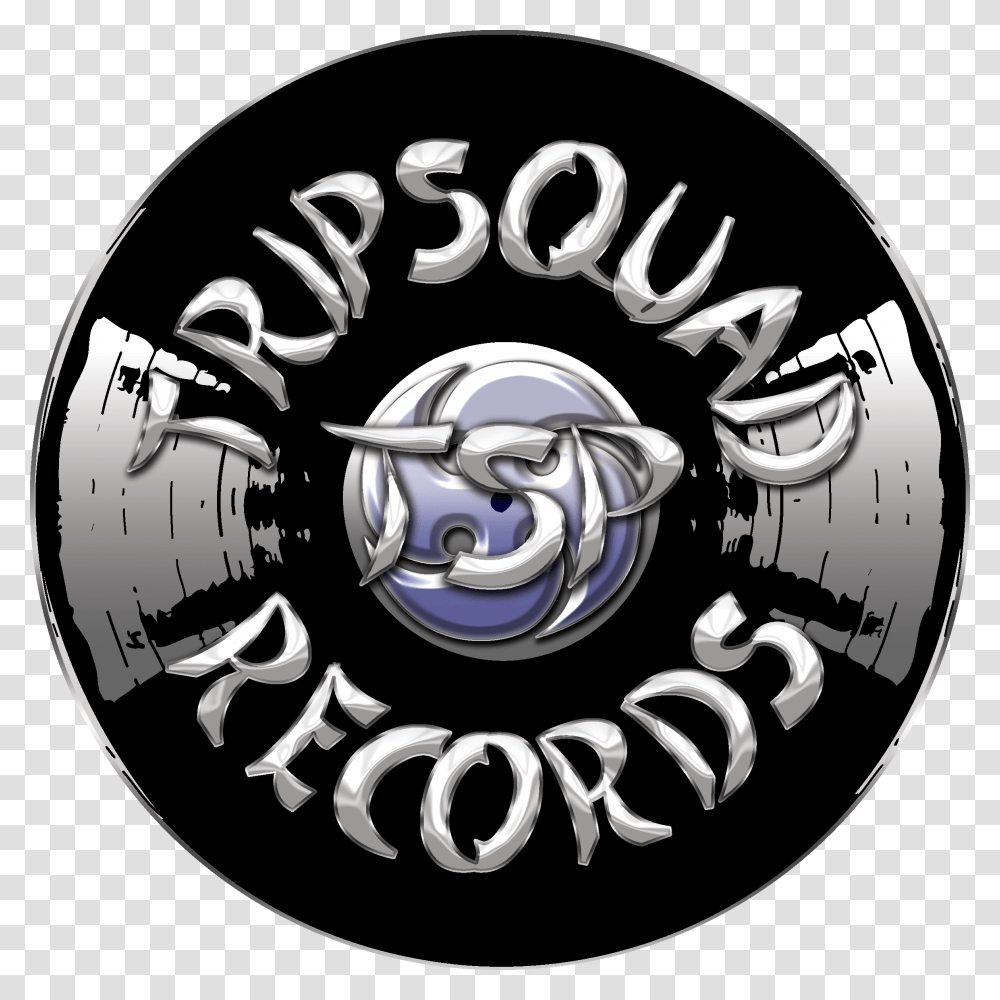 Record Clipart Dj Record Trip Squad Records, Logo, Trademark, Car Transparent Png
