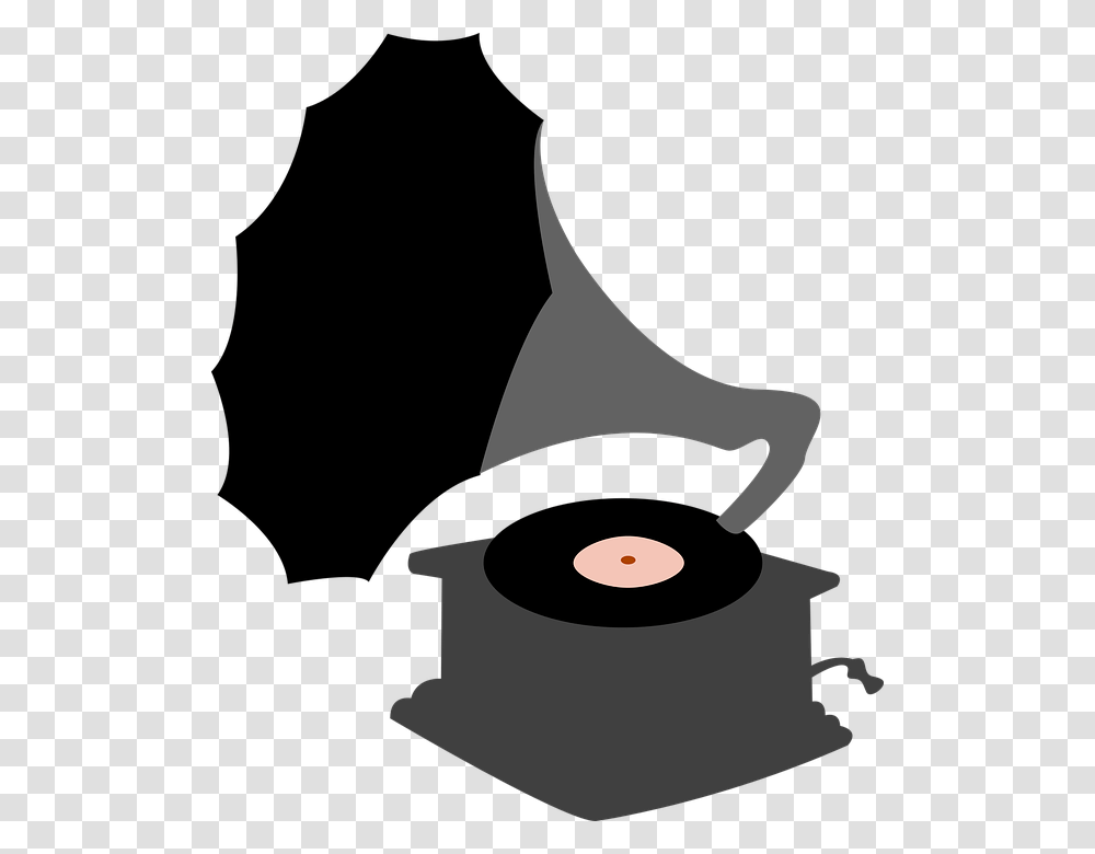 Record Music Sound Old Phonograph Gramophone, Shark, Animal Transparent Png