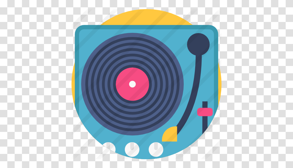 Record Player Circle, Shooting Range, Rug, Electronics Transparent Png