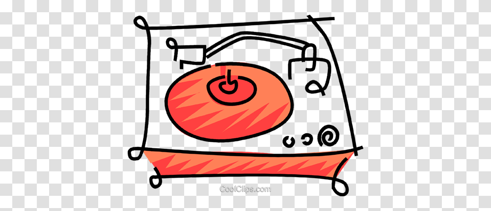 Record Player Royalty Free Vector Clip Art Illustration, Poster, Advertisement, Flyer, Paper Transparent Png