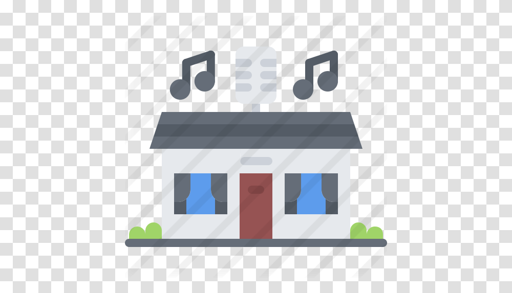 Recording Studio Free Music Icons Horizontal, Housing, Building, House, Text Transparent Png