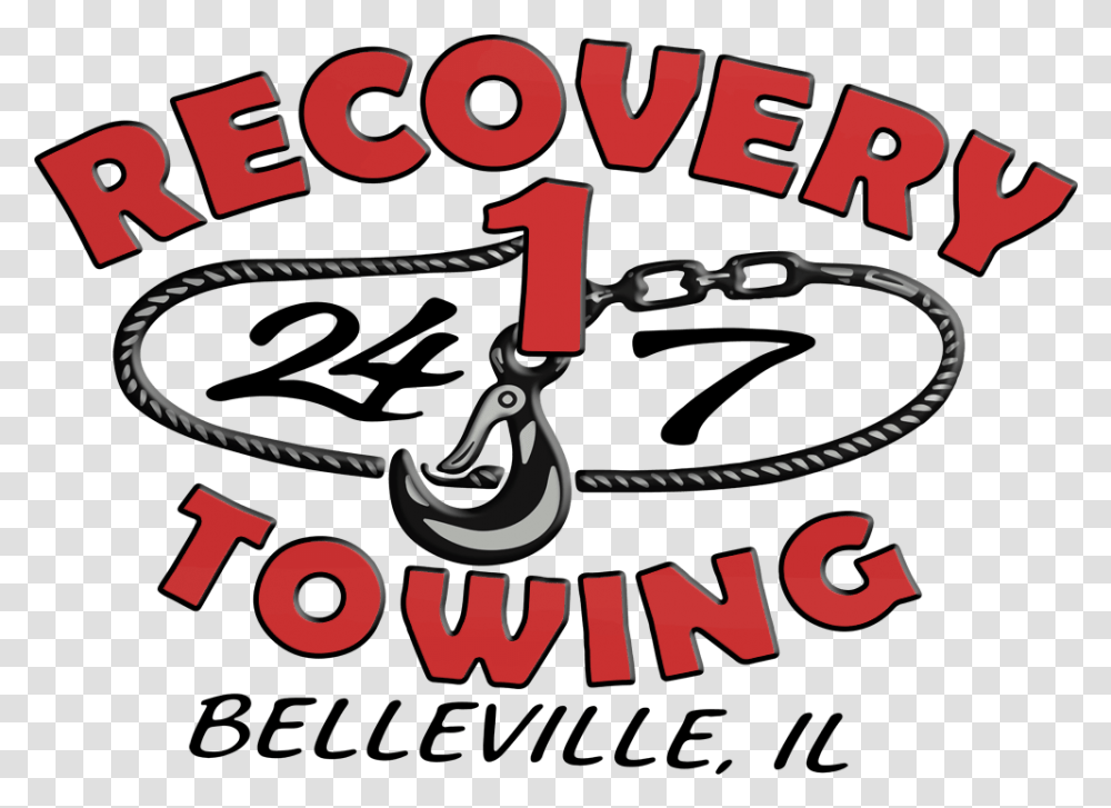 Recovery 1 Towing Logo 3d 1000px Wide Tow Truck Tow Logo, Word, Text, Symbol, Poster Transparent Png