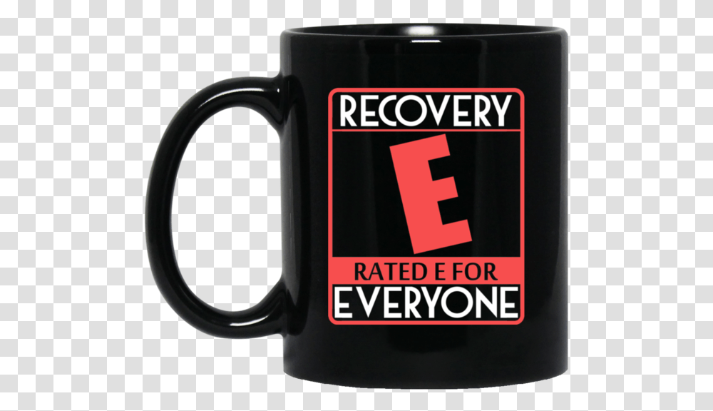 Recovery Rated E For Everyone 11oz 15oz Black Mugs Deadpool Drink Coffee Chibi, Coffee Cup, Latte, Beverage Transparent Png