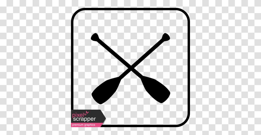 Recreational Icon Brushpng Template, Silhouette, Oars, Hourglass, Stencil Transparent Png