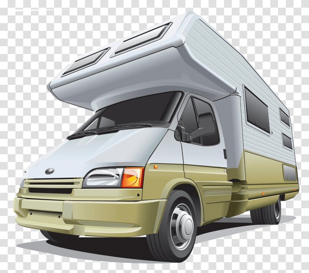 Recreational Vehicle, Van, Transportation, Caravan, Truck Transparent Png