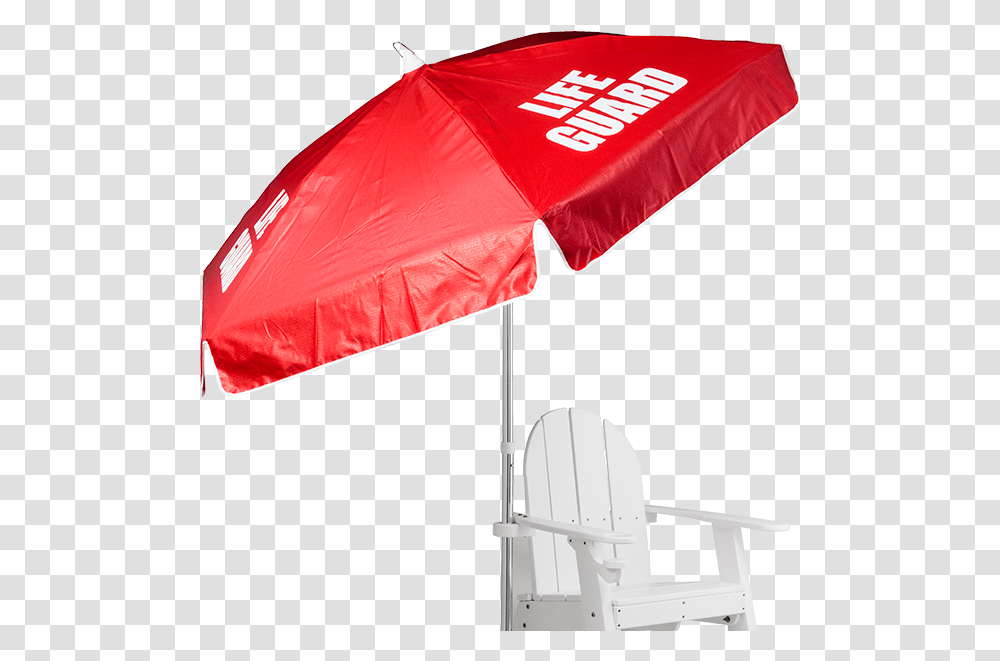 Recreonics Lifeguard Umbrella Lifeguard Chair With Umbrella, Patio Umbrella, Garden Umbrella, Tent, Canopy Transparent Png