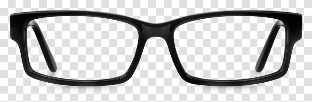 Rectangle Black Frame Glasses, Accessories, Accessory, Sunglasses Transparent Png