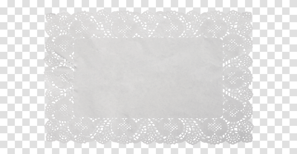 Rectangle Doly Paper Square White Lace Doily, Rug, Tablecloth, Cat, Pet Transparent Png