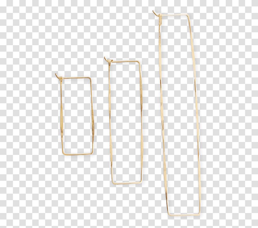 Rectangle Hoops Earrings Fail Jewelry Solid, Plot, Pin, Cowbell, Electronics Transparent Png