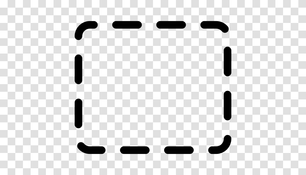 Rectangle Of Cutted Line Geometrical Shape, Stencil, Number Transparent Png