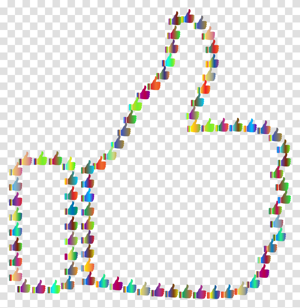 Rectangle Outline Emojis Pulgar Arriba En Blanco Y Negro, Number, Alphabet Transparent Png