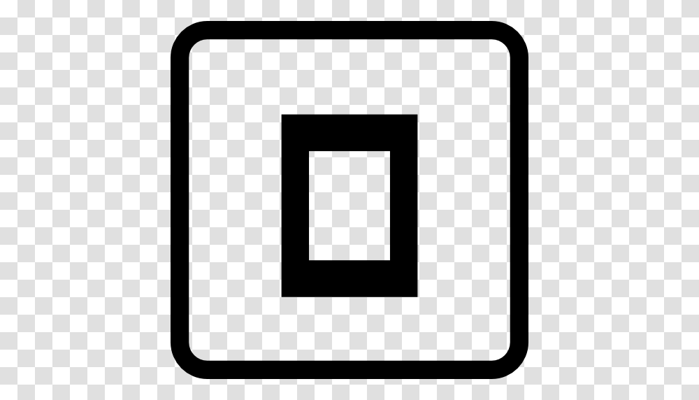 Rectangle Outline In Square Button, Label, Rug, Electrical Device Transparent Png