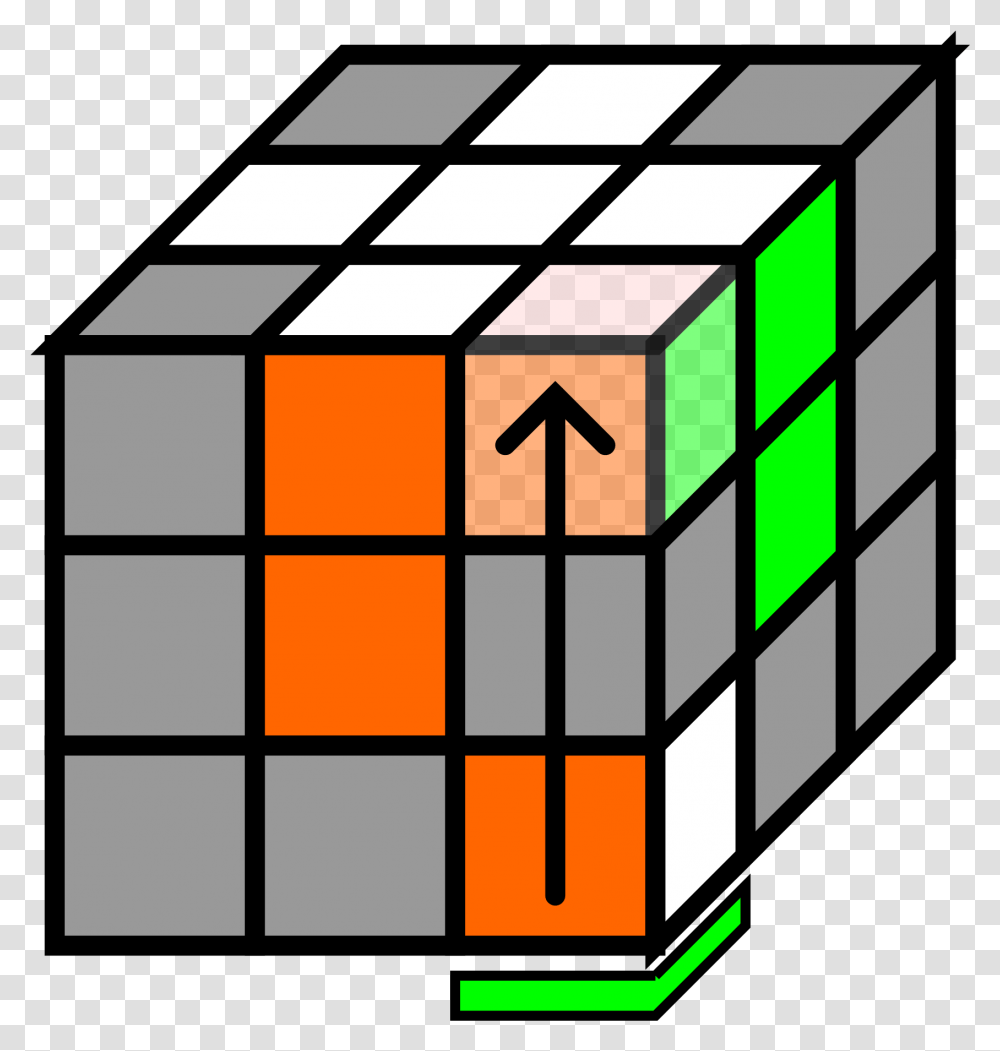 Rectangular Prism With 16 Unit Cubes Clipart Rubiks Cube Coloring Sheets, Rubix Cube Transparent Png