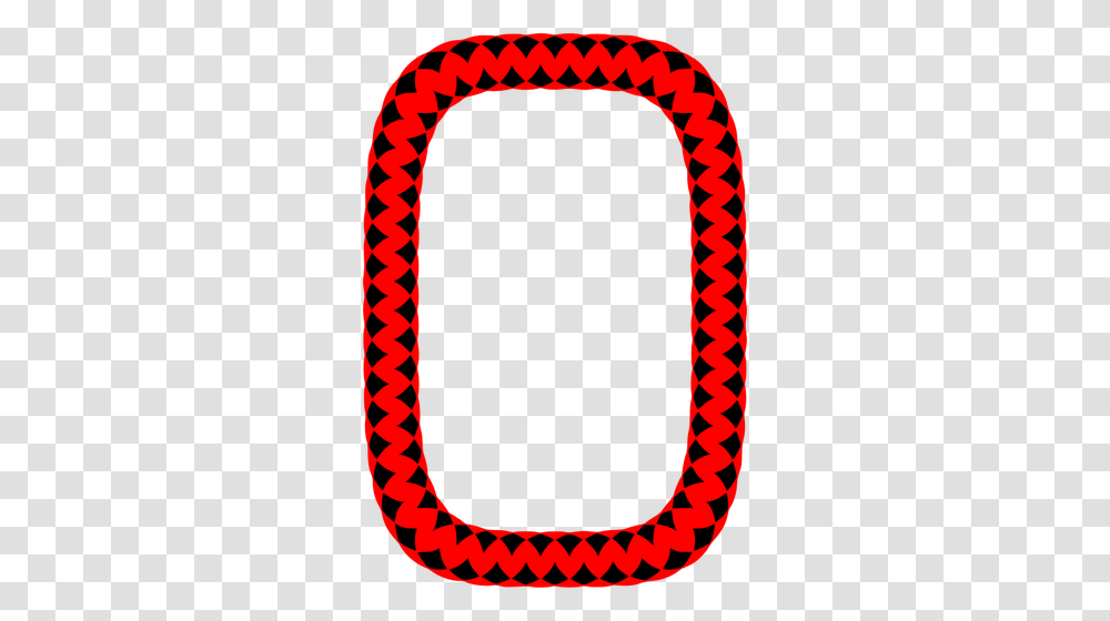 Rectangular Red Frame, Rug, Hose, Rope Transparent Png