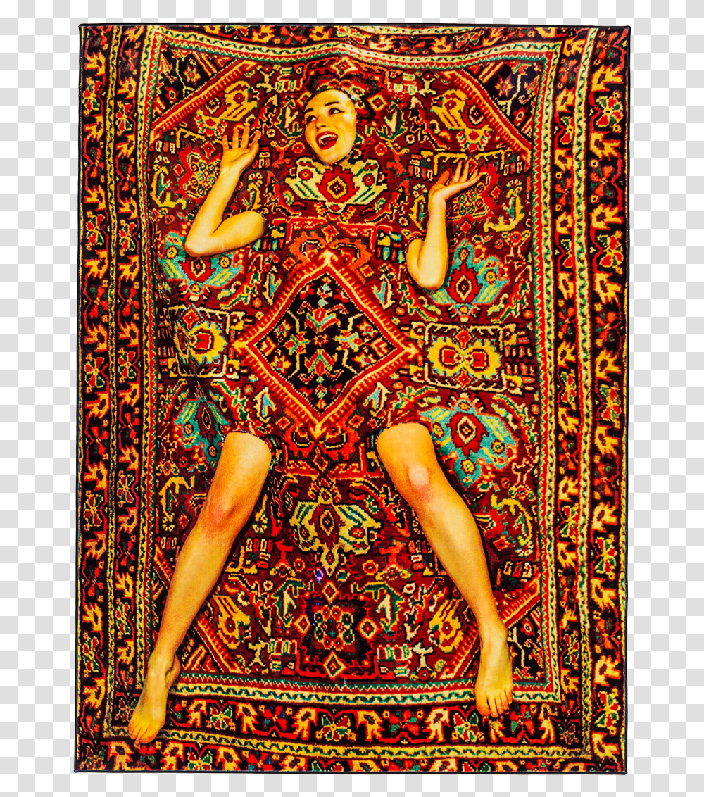 Rectangular Rug Lady On Carpet 0 Lady On Carpet Seletti, Person, Metropolis Transparent Png
