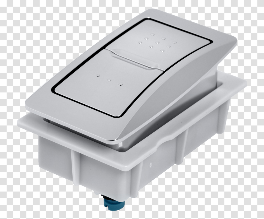 Rectangular Top Of Tank Push Button Actuator Mailbox, Letterbox, Electronics, Hardware Transparent Png
