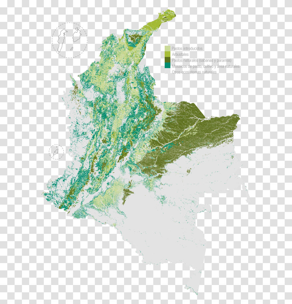 Recursos Ganaderos De Colombia, Map, Diagram, Plot, Atlas Transparent Png