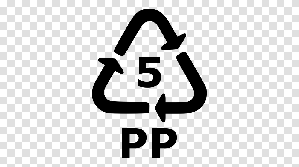 Recyclable Polypropylene Sign Vector Image, Gray, World Of Warcraft Transparent Png