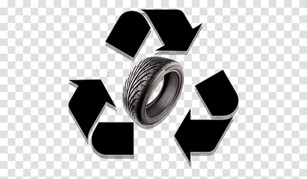 Recycle Bin Plastic Logo, Recycling Symbol, Tire, Wheel Transparent Png