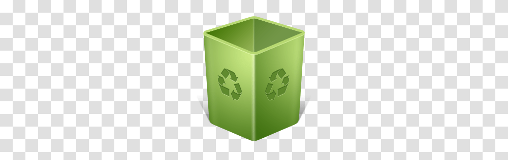 Recycle Bin, Recycling Symbol, Box, Green Transparent Png