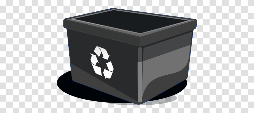 Recycle Bin Svg Clip Arts Black Recycle Bin Clipart, Mailbox, Letterbox, Recycling Symbol Transparent Png