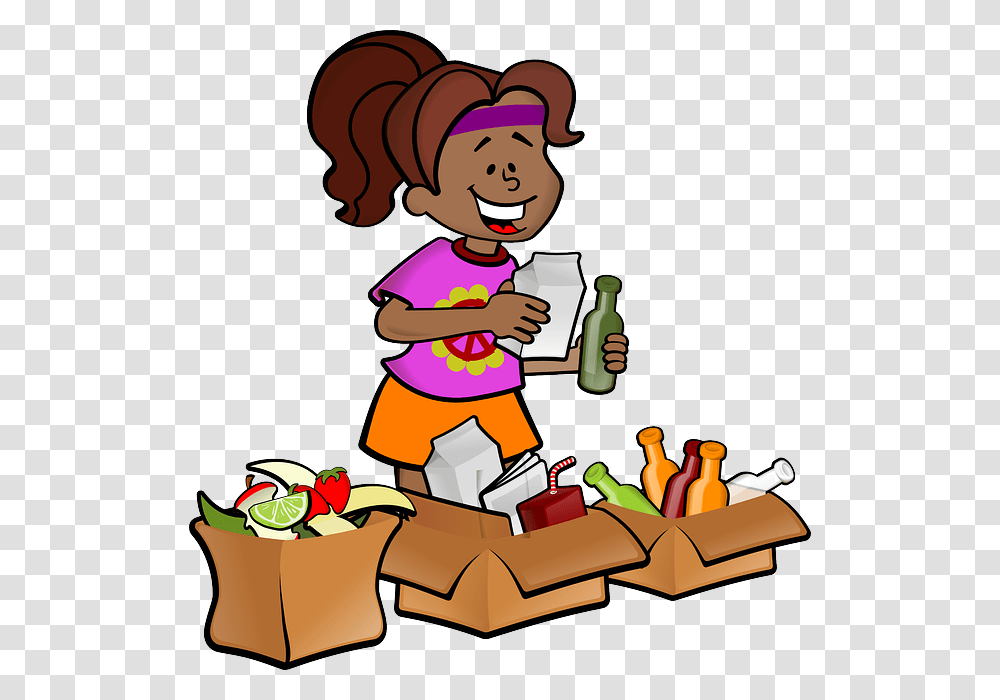 Recycle Clipart Child, Worker, Beverage, Drink, Dating Transparent Png