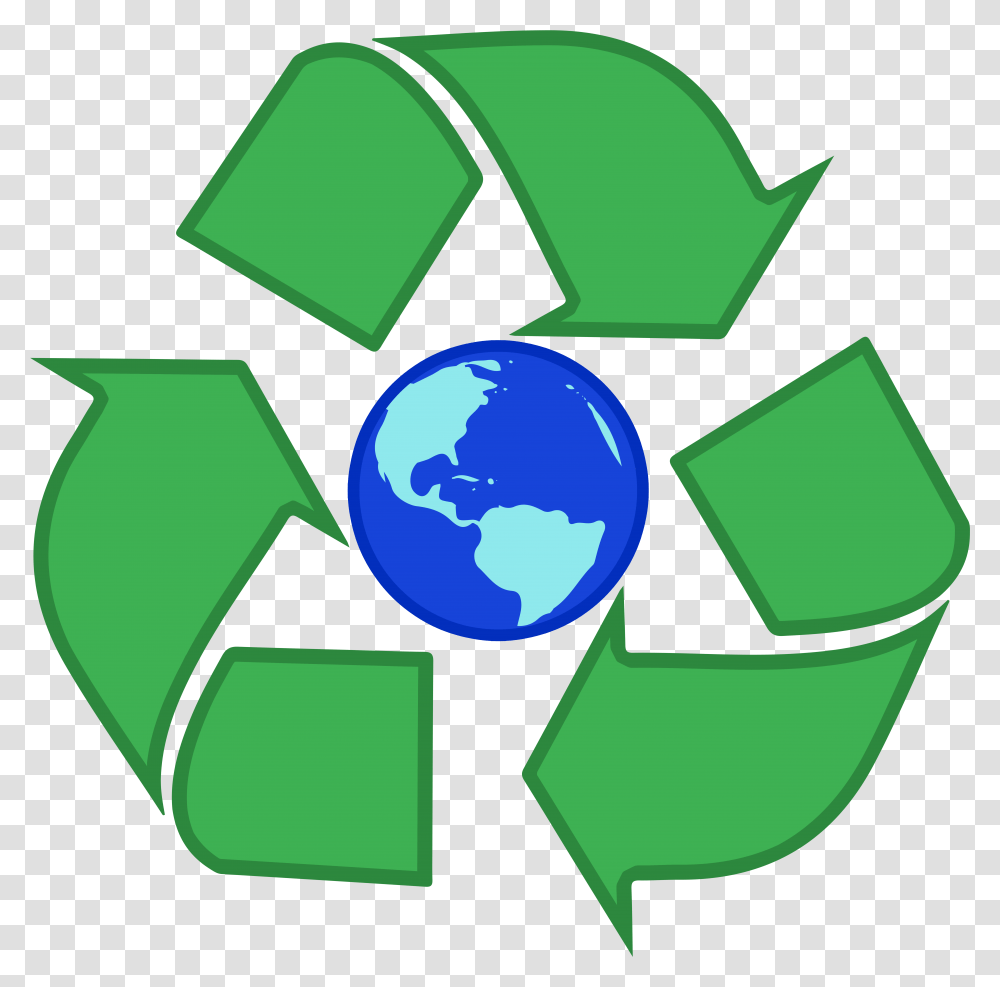 Recycle Earth Clipart, Recycling Symbol Transparent Png