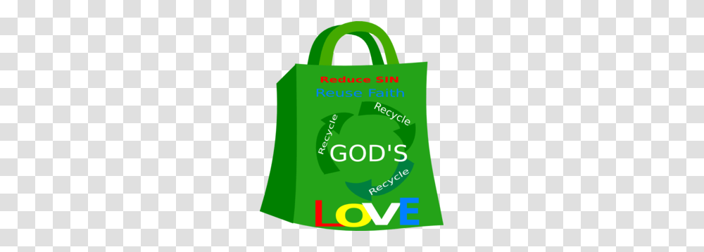 Recycle God's Love Clip Art, Shopping Bag, Plastic Bag Transparent Png