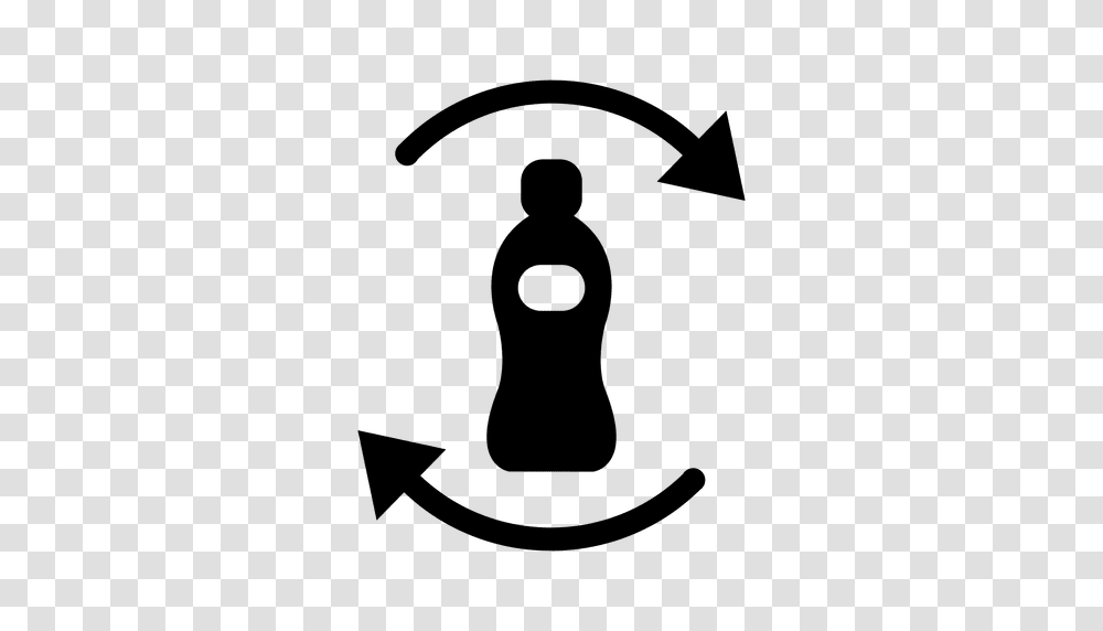 Recycle Icon Bottle, Hook, Anchor Transparent Png