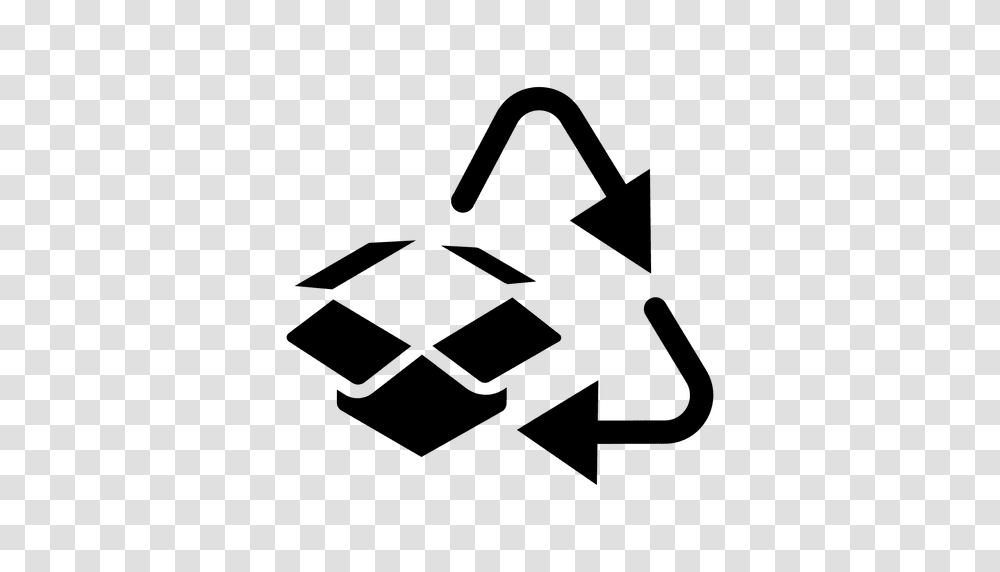 Recycle Icon Cardboard, Recycling Symbol, Logo, Trademark Transparent Png