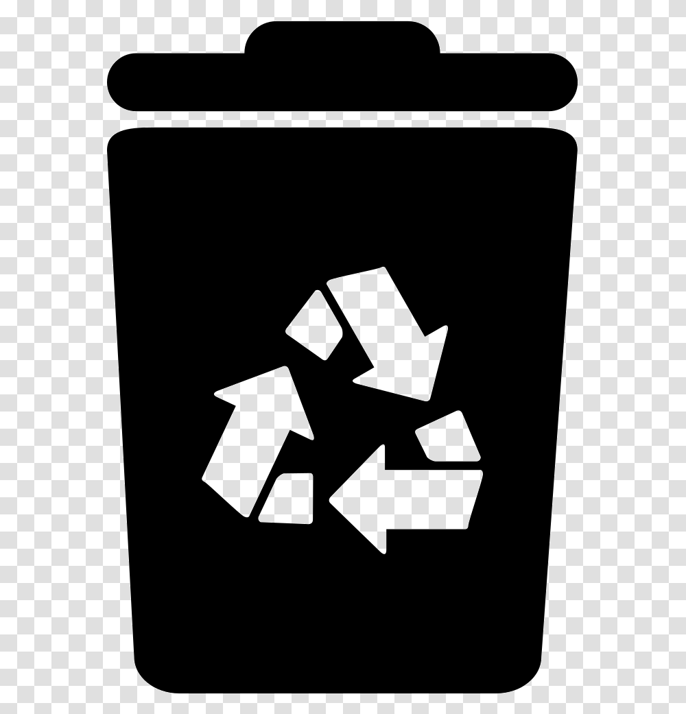 Recycle Icon Recycle Bin Icon Solid, Recycling Symbol Transparent Png