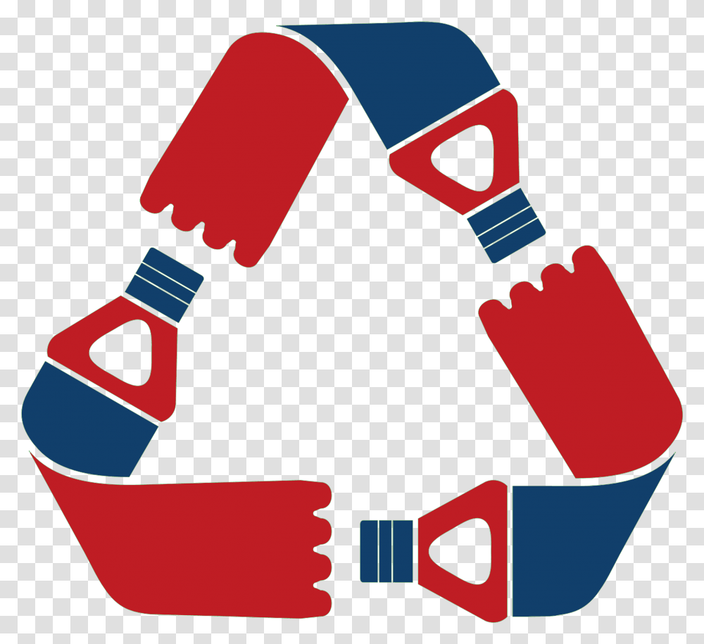 Recycle Icon With Plastic Bottle, Wristwatch, Hand, First Aid, Buckle Transparent Png