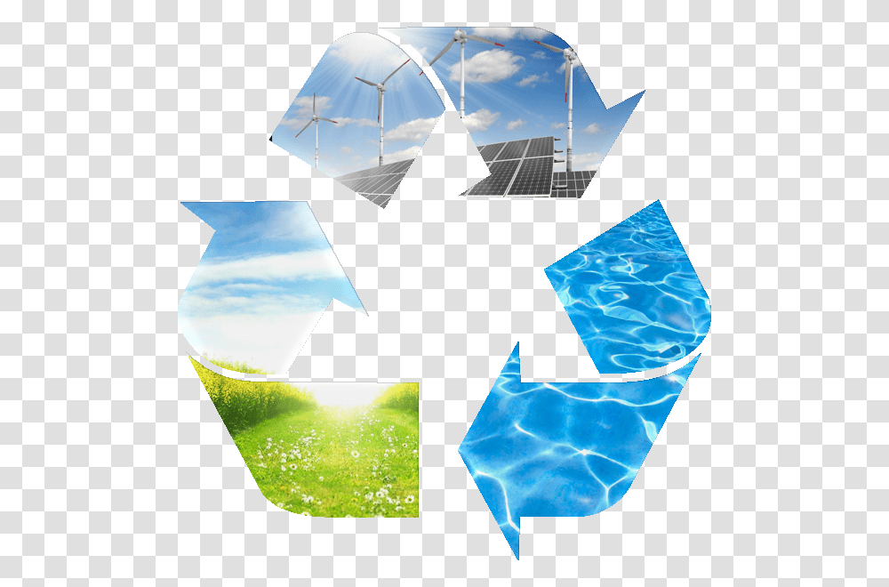 Recycle Symbol, Advertisement, Collage, Poster, Nature Transparent Png