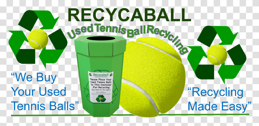 Recycle, Tennis Ball, Sport, Sports Transparent Png