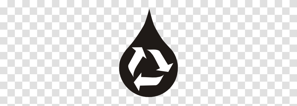 Recycle Water Clip Art, Stencil, Sign, Recycling Symbol Transparent Png