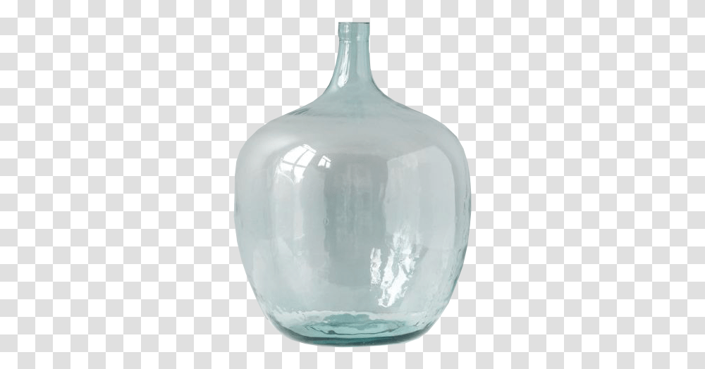 Recycled Demijohn Glass Bottle, Vase, Jar, Pottery, Porcelain Transparent Png
