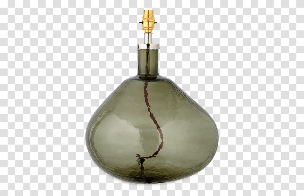Recycled Green Smoke Glass Baba Table Lamp Little Mill House, Light Fixture, Ceiling Light, Lighting Transparent Png