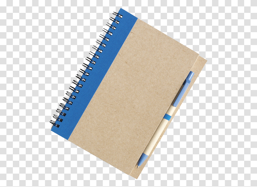 Recycled Spiral Notebook And Pen Sketch Pad, Text, Diary Transparent Png