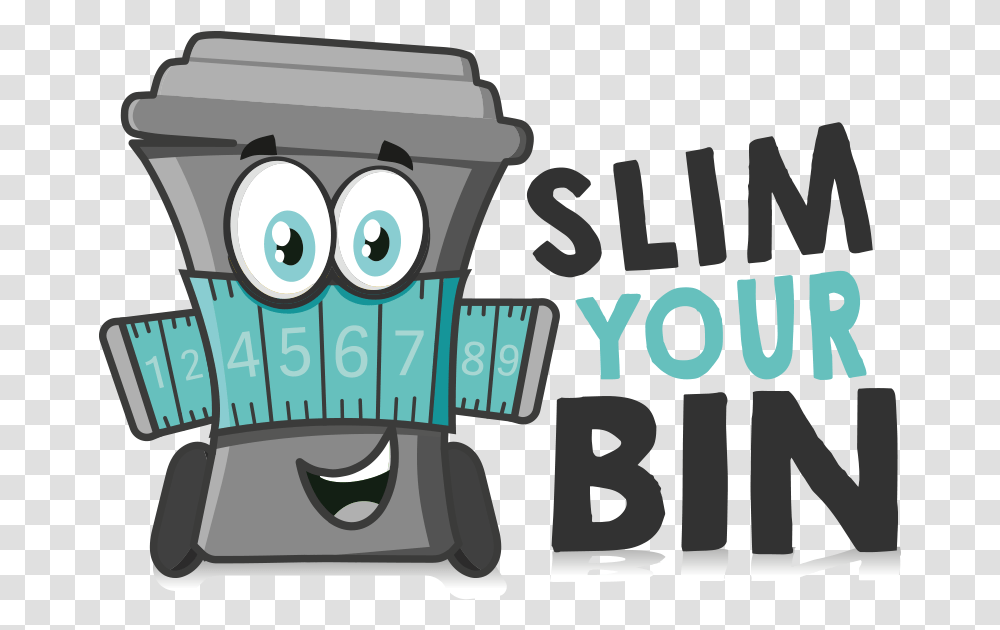 Recycling Barking And Dagenham Slim Your Bin, Alphabet, Number Transparent Png