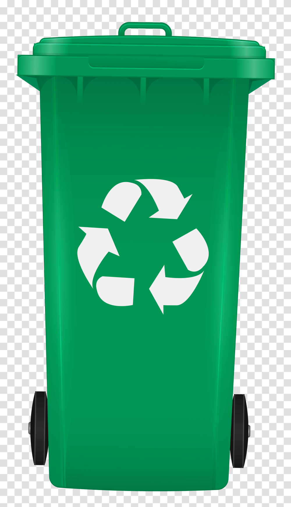 Recycling Bin Clip Art, Recycling Symbol Transparent Png