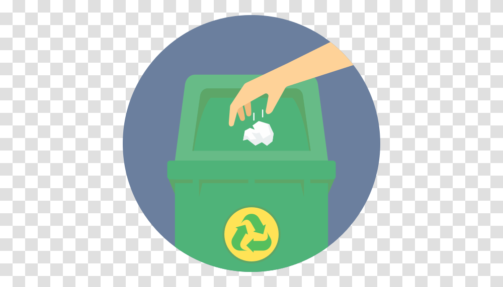Recycling Bin Trash Icon, First Aid, Security, Logo Transparent Png