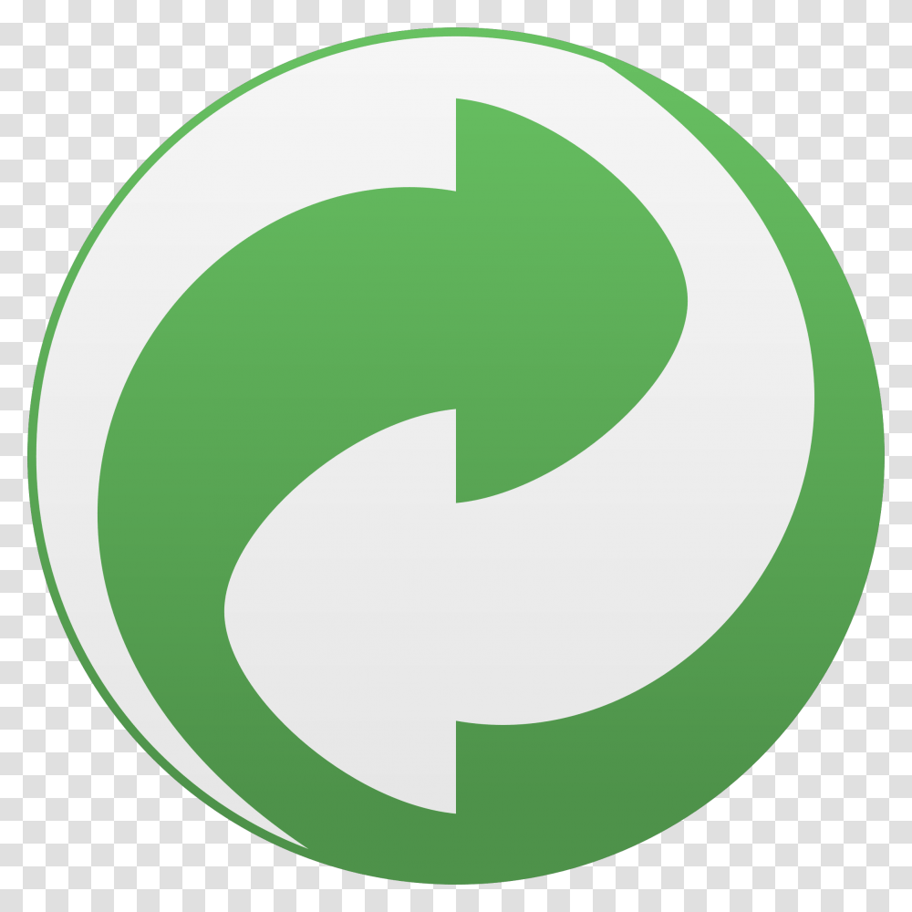 Recycling Circle Symbol, Recycling Symbol, Logo, Trademark Transparent Png